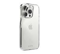 Coque Crystal pour iPhone 15 Pro Ultra-mince avec Bord surélevé Transparent