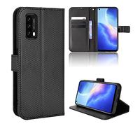 Coque Cuir pour Blackview A90 Coque Housse Etui Cover,Coque pour Blackview A90 Coque Etui en Cuir PU pour téléphone Portable Black