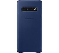 Coque Cuir pour Samsung Galaxy S10 Bleu