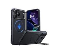 Coque Cyber Kickstand MagSafe pour iPhone 17 Pro Max - Noir