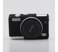 Coque d'armure en silicone souple pour appareil photo,coque en caoutchouc antichoc,IL EOS,M100,M200 - Type M100 M200 Black