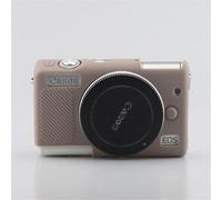 Coque d'armure en silicone souple pour appareil photo,coque en caoutchouc antichoc,IL EOS,M100,M200 - Type M100 M200 Grey