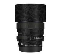 Coque d'autocollant pour objectif Sigma 65 F2 E,65mm F2 DG DN contemporain pour objectif sony,Film de couverture d'autocollant Premium - Type Camo Black