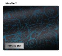 Coque d'autocollant pour objectif Sigma 65 F2 E,65mm F2 DG DN contemporain pour objectif sony,Film de couverture d'autocollant Premium - Type Fantasy Blue
