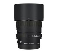 Coque d'autocollant pour objectif Sigma 65 F2 E,65mm F2 DG DN contemporain pour objectif sony,Film de couverture d'autocollant Premium - Type Matte Black