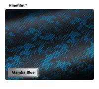 Coque d'autocollant pour objectif Sigma 65 F2 E,65mm F2 DG DN contemporain pour objectif sony,Film de couverture d'autocollant Premium - Type Mamba Blue