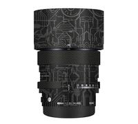 Coque d'autocollant pour objectif Sigma 65 F2 E,65mm F2 DG DN contemporain pour objectif sony,Film de couverture d'autocollant Premium - Type Fantasy Silver