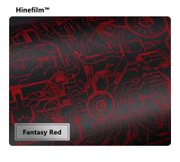 Coque d'autocollant pour objectif Sigma 65 F2 E,65mm F2 DG DN contemporain pour objectif sony,Film de couverture d'autocollant Premium - Type Fantasy Red