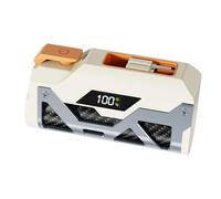 Coque de boîtier de Batterie Externe Mobile en Plastique léger Compatible pour Le boîtier de Batterie 21700 avec Port de Rapide de Type C Boîtier d ' Institution d ' Alimentation Mobile de Type C