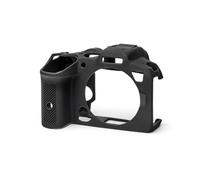 EASYCOVER Coque Silicone Noir pour Canon R7