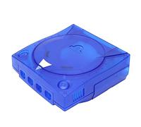 Coque de boîtier en plastique, protection complète d'absorption des chocs en plastique translucide pour SEGA Dreamcast DC