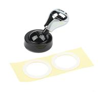 Coque de bouton de démarrage de voiture en métal - Protection de bouton de démarrage en alliage de qualité supérieure avec design sportif cylindrique, compatible avec la plupart des modèles de