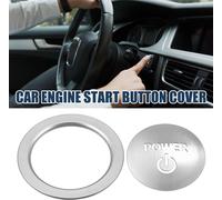 Coque De Bouton Démarrage Du Moteur, Autocollant Commutateur D'Allumage Du Démarreur D'Allumage Garniture De Bouton D'Allumage Pour Toyota Vellfire 30 Series, 1 Ensemble
