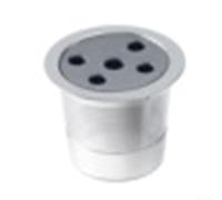 Coque de capsule en métal réutilisable compatible avec K45 Pour une durabilité à un trou ou cinq trous (B)