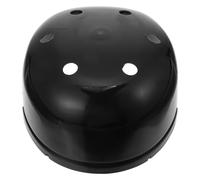 Coque de Casque de Sécurité Abs 6 Trous Noire pour Tête | Respirante, Haute Résistance et Absorption des Chocs, Ajustement Serré, Usage Chantier et Extérieur