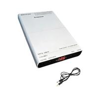 Coque de charge pour batterie de téléphone 12 x 18650 support sortie USB 5 V 3 A coque de boîte rapide (non incluse)