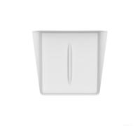 Coque de chargement sans fil en silicone pour modèle Y 2025, tapis de console centrale antidérapant avec protection anti-rayures, convient au plateau de rangement intérieur (blanc)