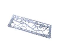 Coque de Clavier GH60, boîtier en Polycarbonate à Cadre Ouvert pour Cadre de Reconstruction de claviers GH60 GT60 à 60%, Accessoire de rafraîchissement de la Configuration du Bureau