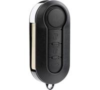 Coque De Clé 3 Boutons Clé Compatible Avec Les Modèles De Voiture Fiat Grande Punto, Evo, Panda, Bravo, Stilo, 500 L Et Lancia Y, Delta Musa