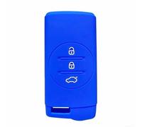 Coque de clé à 3 boutons pour Chery pour Tiggo 8 5 Pro 5x 7 Pro, design élégant et facile à nettoyer (bleu)