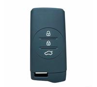 Coque de clé à 3 boutons pour Chery pour Tiggo 8 5 Pro 5x 7 Pro, design élégant et facile à nettoyer (noir)