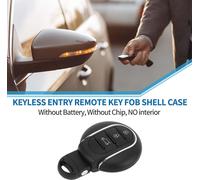Coque De Clé À 3 Boutons Pour Télécommande D'Entrée Sans Clé De Remplacement Pour Bmw Pour Mini Cooper 2015-2017