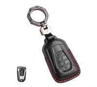 Coque de clé à distance en cuir pour Isuzu DMAX pour télécommande de voiture Mux à 4 boutons, conçue pour une protection complète contre les chutes et l'usure