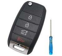 Coque de clé à Distance Pliable à 4 Boutons pour Kia Sorento Sportage Rio Soul Forte Optima Carens (1)