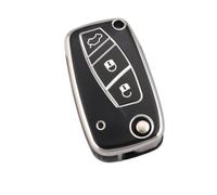Coque de clé à Rabat en TPU Compatible avec Fiat 500 Panda Stilo Punto Grande Punto Bravo Doblo Ducato