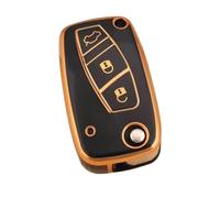 Coque de clé à Rabat en TPU Compatible avec Fiat 500 Panda Stilo Punto Grande Punto Bravo Doblo Ducato