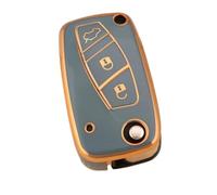 Coque de clé à Rabat en TPU Compatible avec Fiat 500 Panda Stilo Punto Grande Punto Bravo Doblo Ducato