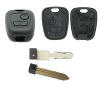 Coque De Clé Adaptable Pour Psa, 2 Boutons