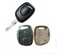 COQUE DE CLÉ ADAPTABLE POUR RENAULT LAGUNA, CLIO, 1 BOUTON, PILE SUR