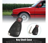 Coque de Clé Boutons 3+1 avec Lame Couvercle Intelligent Cle Entrée Boîte Rechange pour Mercedes