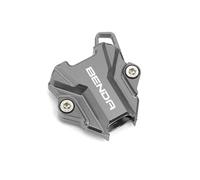 Coque De Clé De Moto CNC en Métal Solide pour Benda Chinchilla 250 450 500 Rock300 LFS700 LFC700 Accessoires pour Motos Étui pour Clés Housse De Protection Et Anneau Porte-clés(Y-3)