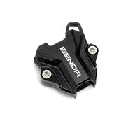 Coque De Clé De Moto CNC en Métal Solide pour Benda Chinchilla 250 450 500 Rock300 LFS700 LFC700 Accessoires pour Motos Étui pour Clés Housse De Protection Et Anneau Porte-clés(Y-1)