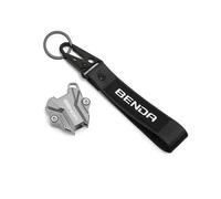 Coque de clé de moto Pour BENDA Chinchilla 300 450 Rock300 LFS700 LFC700 BD300 Coque De Protection Pour Clé Moto CNC Et Anneau Porte-clés Brodé(Dd-6)