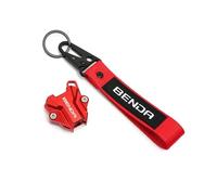 Coque de clé de moto Pour BENDA Chinchilla 300 450 Rock300 LFS700 LFC700 BD300 Coque De Protection Pour Clé Moto CNC Et Anneau Porte-clés Brodé(Dd-5)