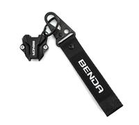 Coque de clé de moto Pour BENDA Chinchilla 350 500 Rock250 Napoleon250 Accessoires Pour Motos CNC Étui Pour Clés Housse De Protection Et Anneau Porte-clés Brodé(Y-5)