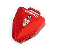 Coque de clé de moto Pour Cfmoto Cf650 650Nk 400Nk 250Nk 400Gt 250 400 650 Nk CNC Moto Clé Coque Capuchon Protection Porte-clés Pièces(Key cover Red)