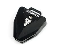 Coque de clé de moto Pour Cfmoto Cf650 650Nk 400Nk 250Nk 400Gt 250 400 650 Nk CNC Moto Clé Coque Capuchon Protection Porte-clés Pièces(Key cover Black)