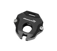 coque de clé de moto Pour Hon@&da Hornet CB750 CB 750 HORNET 2023 2024 Moto CNC Accessoires Etui Clés Coque Porte-clés Porte-clés(Black)