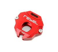 Coque de clé de Moto pour Rebel CM1100 Rebel 1100 1100T DCT Accessoires Moto : Coque De Protection Et Porte-clés CNC(DD-2)