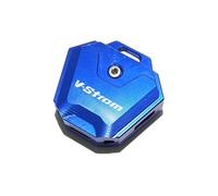 Coque de clé de moto Pour Suzuk Vstrom Dl250 GSX250R Gixxer155 Gixxer 155 Gsx 150F 150N GSX Coque De Clé Moto Porte-clés(Key Cover Blue)