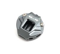 coque de clé de moto Pour SUZUKI GSR750 GSR400 GSR600 GSR 750 400 600 Accessoires De Moto Toutes Saisons Coque De Protection En Aluminium Porte-clés(Grey GSR)