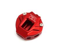 coque de clé de moto Pour Suzuki GSXR 600 750 1000 GSX-R 600 750 1000 GSXS GSX1300R Accessoires Moto CNC Porte-clés Coque Et Porte-clés(Key Cover Red)