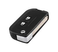 Coque De e Voiture À Rabat À 2 Boutons, pour Nissan pour Qashqai pour Primera pour Micra pour Navara pour Almera pour Sunny