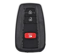 Coque De Clé De Voiture avec Boutons De Commande pour Toyota, pour Avalon 2019, pour Prius 2016 - 2018, pour Camry 2018(Style 3)