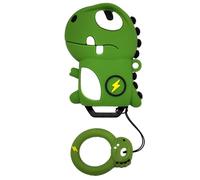 Coque de e voiture de dessin animé, housse de e voiture en forme de dinosaure avec chaîne, mignonne pour femmes et hommes, protection pour, A, Refer to description