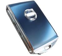 Coque de clé de voiture de rechange pour Volvo S60 S90 XC40 XC60 XC90 V60 V90 Cadeau pour homme et femme (bleu mat2)